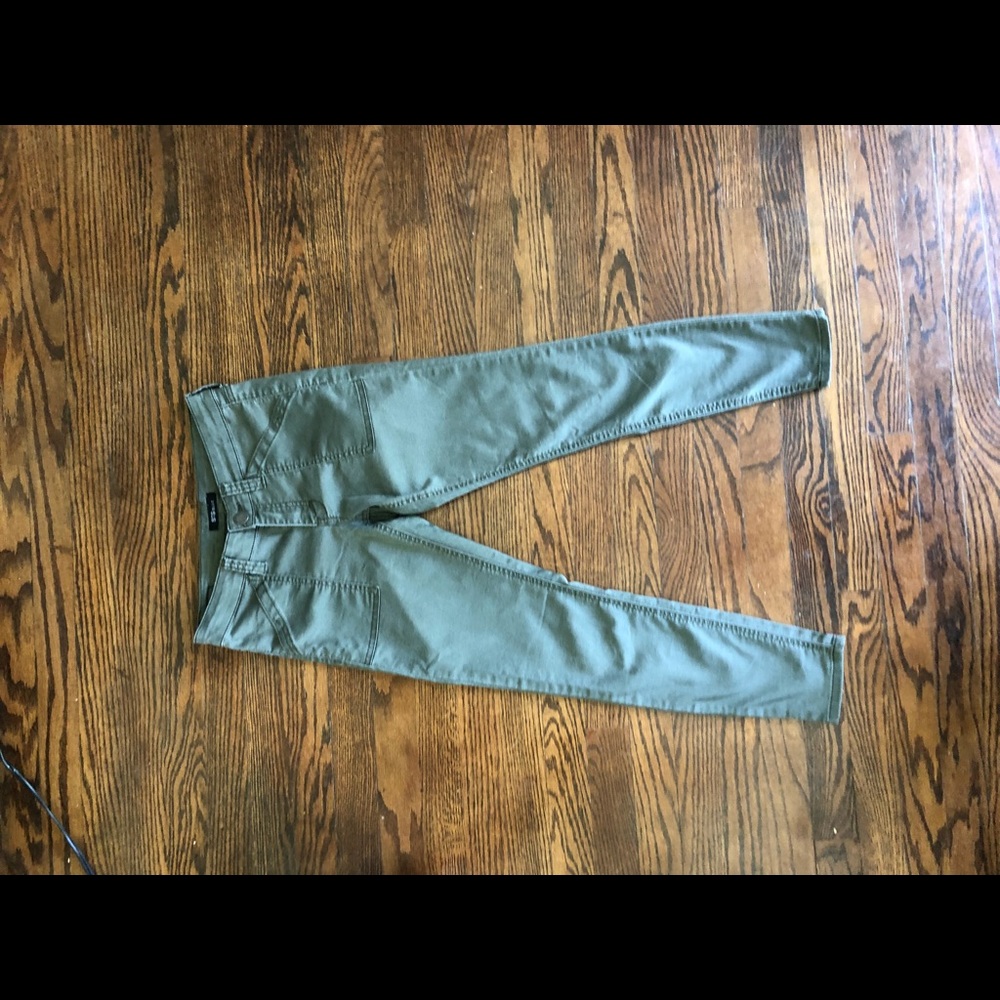 STS blue army green jeans